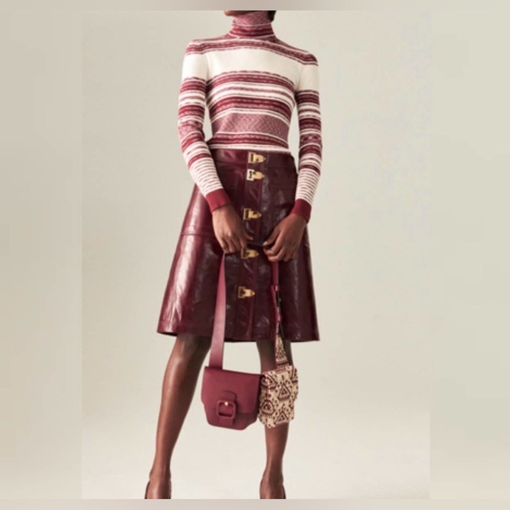 Nwot Tory Burch Julie turtleneck Sweater size Xs - Picture 3 of 7